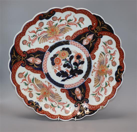 A Japanese Imari charger diameter 40cm